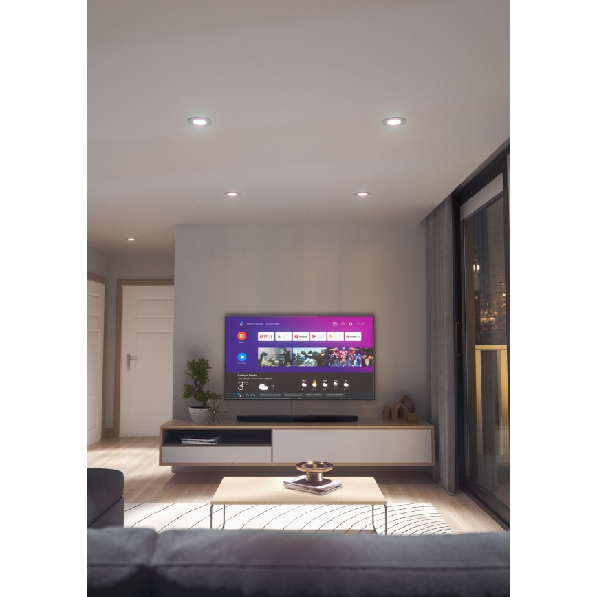 Nanoleaf - LED RGBW Foco de encastrar com regulação ESSENTIALS LED/6W/230V 2700-6500K CRI 90 Wi-Fi