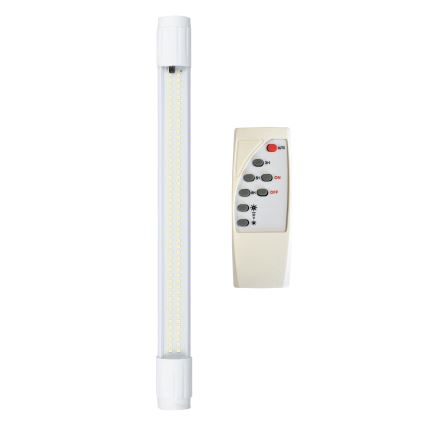 LED Regulação exterior tubo com sensor e Painel solar JIMMY 40W/5000 mAh 3,7V 6000K IP65 + controlo remoto