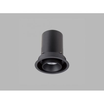 LED2 - Candeeiro de teto falso LED HIDE LED/20W/230V CRI 90 preto