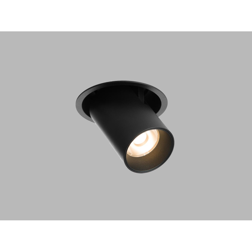 LED2 - Candeeiro de teto falso LED HIDE LED/20W/230V CRI 90 preto