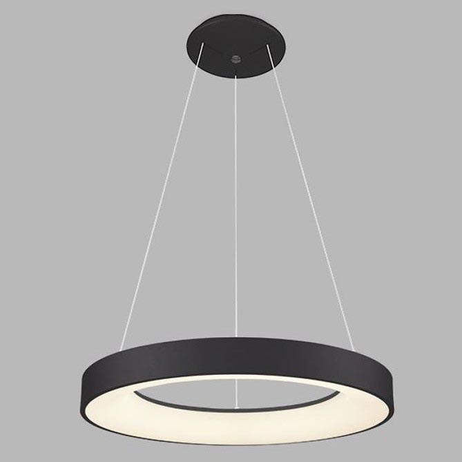 LED2 - Candelabro suspenso LED BELLA LED/40W/230V 3000/4000K preto