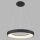 LED2 - Candelabro suspenso LED BELLA LED/40W/230V 3000/4000K preto