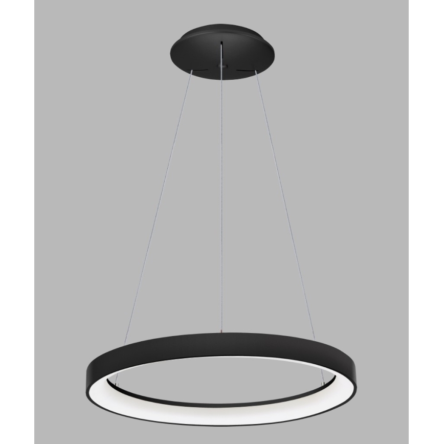 LED2 - Candelabro suspenso LED BELLA LED/48W/230V 3000K/4000K preto
