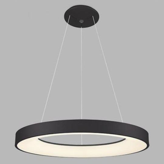 LED2 - Candelabro suspenso LED BELLA LED/50W/230V 3000/4000K preto