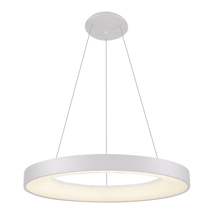 LED2 - Candelabro suspenso LED BELLA LED/50W/230V 3000K diâmetro 60 cm branco
