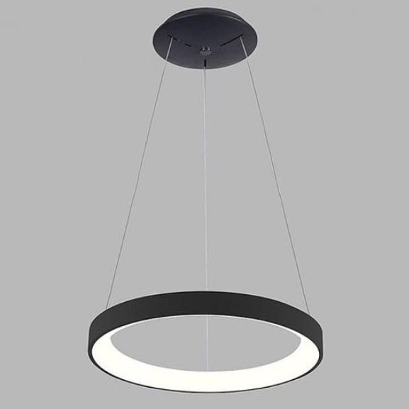 LED2 - Candelabro suspenso LED BELLA SLIM LED/38W/230V 3000/4000K preto