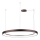 LED2 - Candelabro suspenso LED com regulação BELLA LED/80W/230V 3000K/4000K castanho