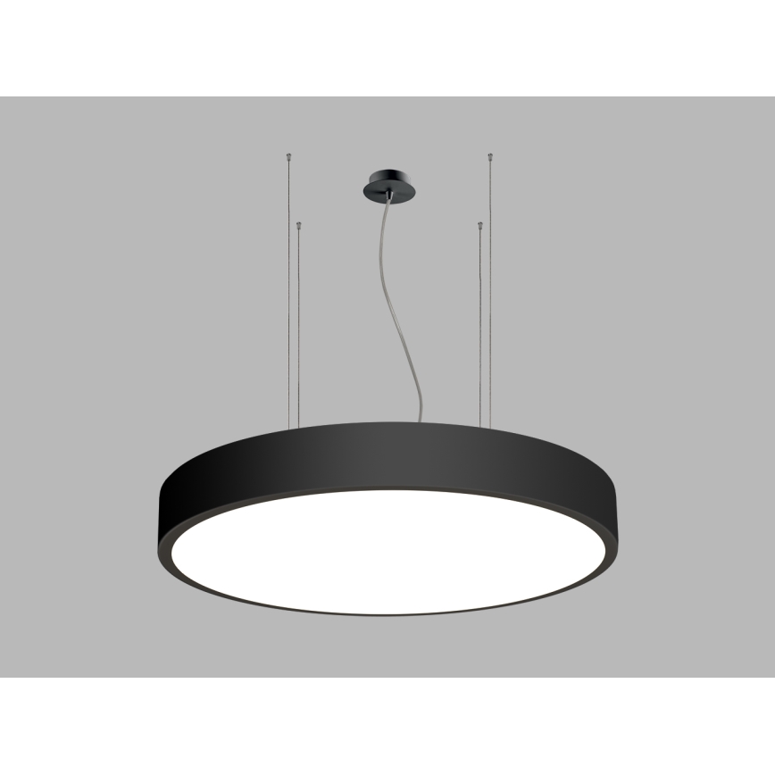 LED2 - Candelabro suspenso LED com regulação MONO LED/100W/230V 3000K/4000K preto