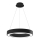 LED2 - Candelabro suspenso LED com regulação SATURN LED/50W/230V 3000K/4000K preto