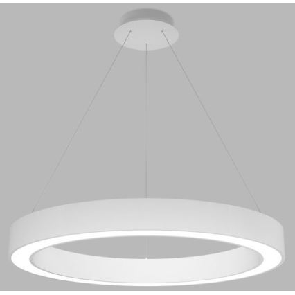 LED2 - Candelabro suspenso LED com regulação SATURN LED/60W/230V 3000K/4000K branco