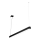 LED2 - Candelabro suspenso LED NOLI LED/60W/230V 3000K/3500K/4000K preto