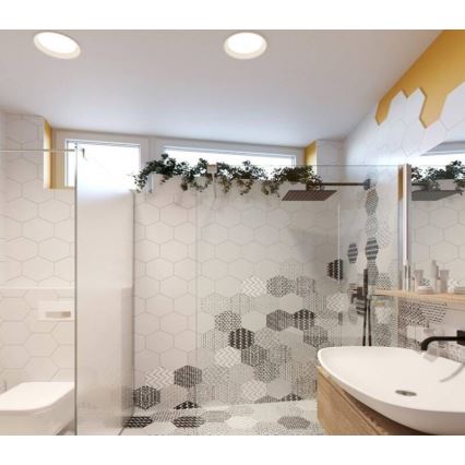 LED2-Foco de encastrar de casa de banho LED com regulação ZETA LED/10W/230V 3000K IP44