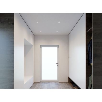 LED2 - Foco embutido LED RAY LED/10W/230V branco IP44