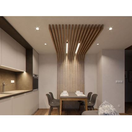 LED2 - Foco embutido LED SPOT LED/9W/230V branco IP44
