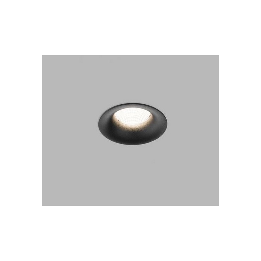 LED2 - Foco embutido LED SPOT LED/9W/230V preto IP44