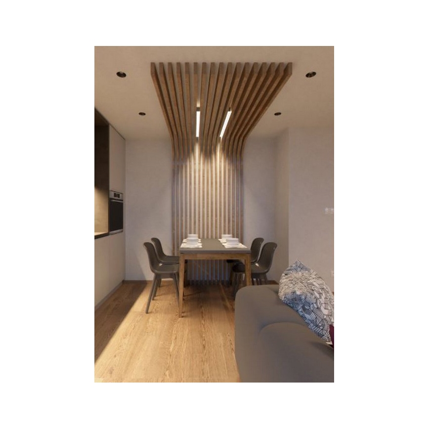 LED2 - Foco embutido LED SPOT LED/9W/230V preto IP44