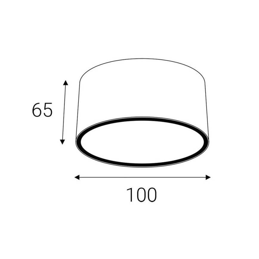 LED2 - Foco exterior MEDO GX53/11W/230V antracite IP54