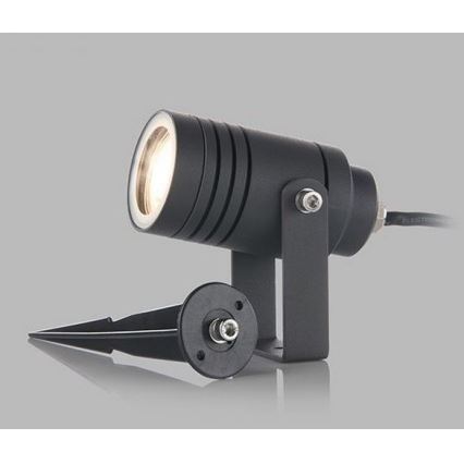 LED2 - Holofote NAVY 1xGU10/42W/230V antracite IP54