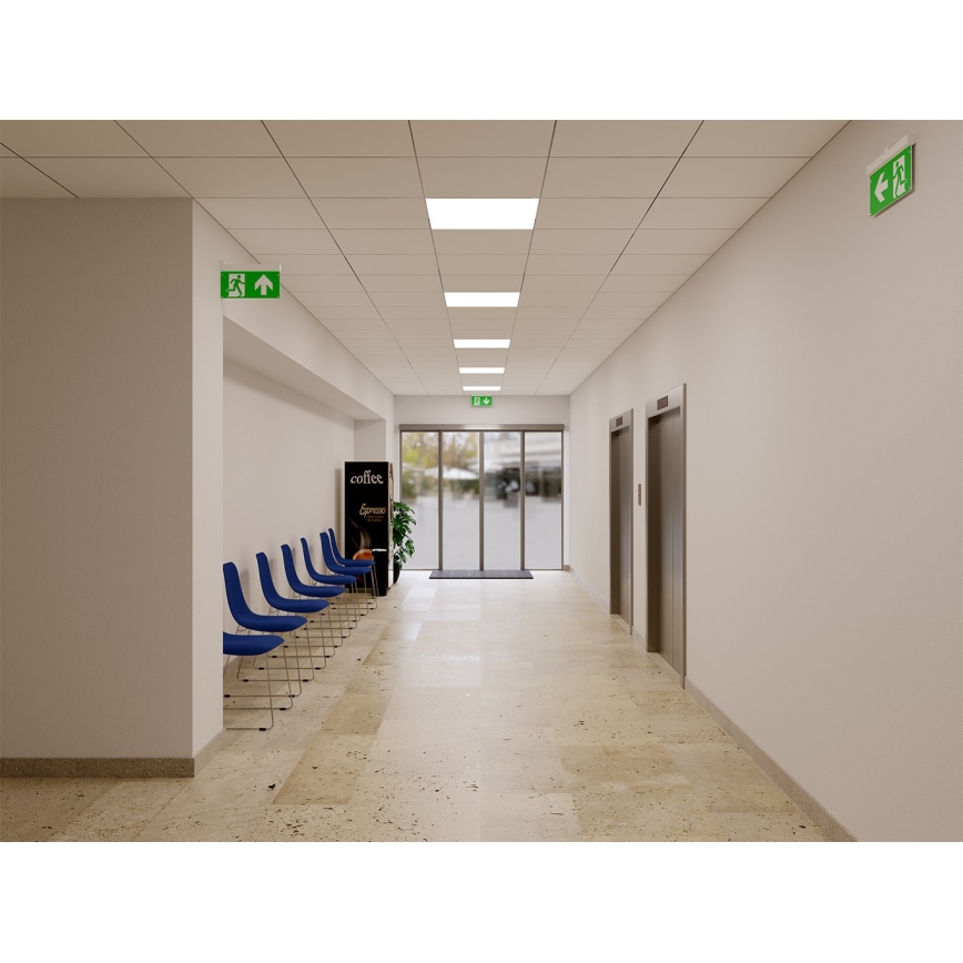 LED2 - Iluminação de emergência LED SAFE ALL LED/2W/3,6V 6000K IP40