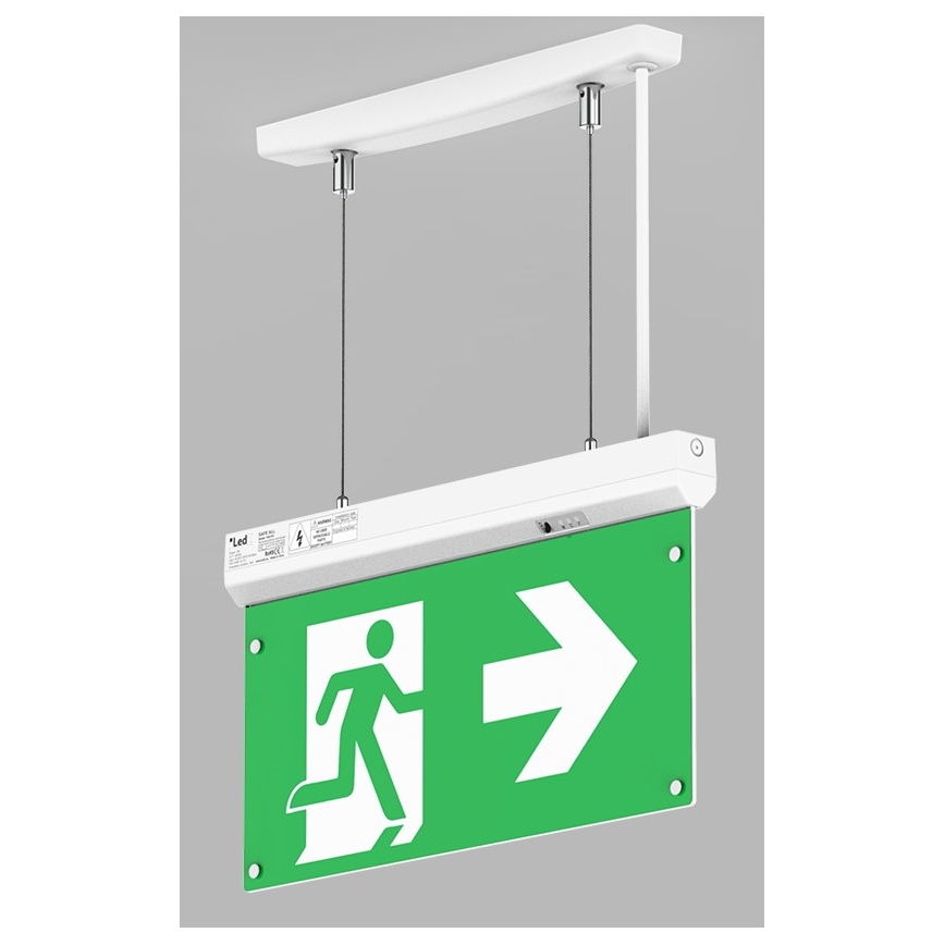 LED2 - Iluminação de emergência LED SAFE ALL LED/2W/3,6V 6000K IP40