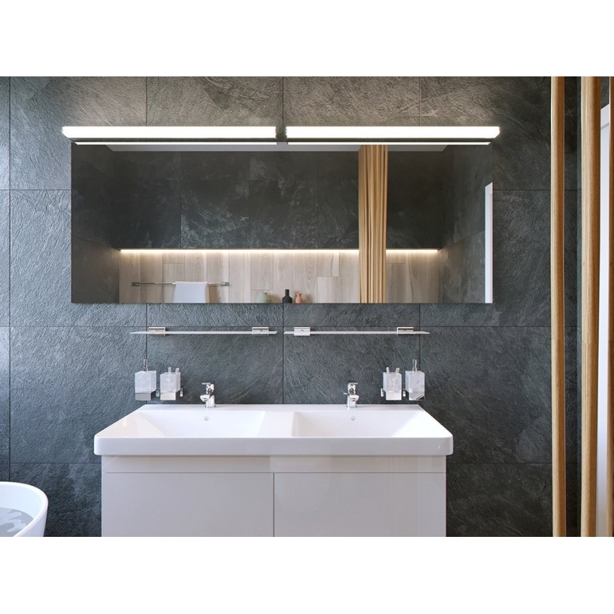 LED2 - Iluminação de parede de casa de banho LED TONDA LED/18W/230V IP44 3000K/4000K