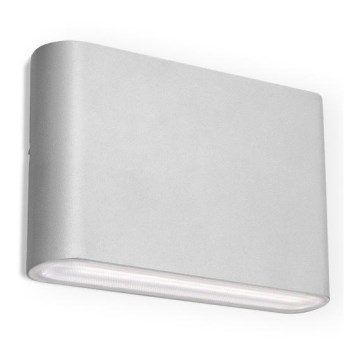 LED2 - Iluminação de parede exterior LED FLAT 2xLED/3W/230V IP65 3000K/4000K/5700K branco