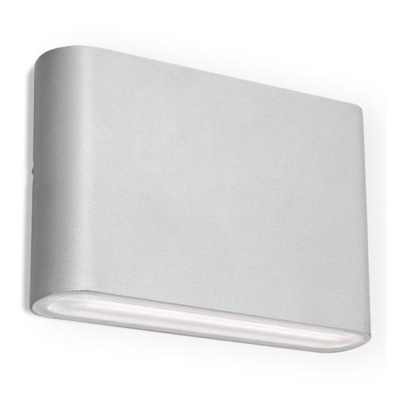 LED2 - Iluminação de parede exterior LED FLAT 2xLED/3W/230V IP65 3000K/4000K/5700K branco