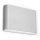 LED2 - Iluminação de parede exterior LED FLAT 2xLED/3W/230V IP65 3000K/4000K/5700K branco