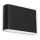 LED2 - Iluminação de parede exterior LED FLAT 2xLED/3W/230V IP65 3000K/4000K/5700K preto