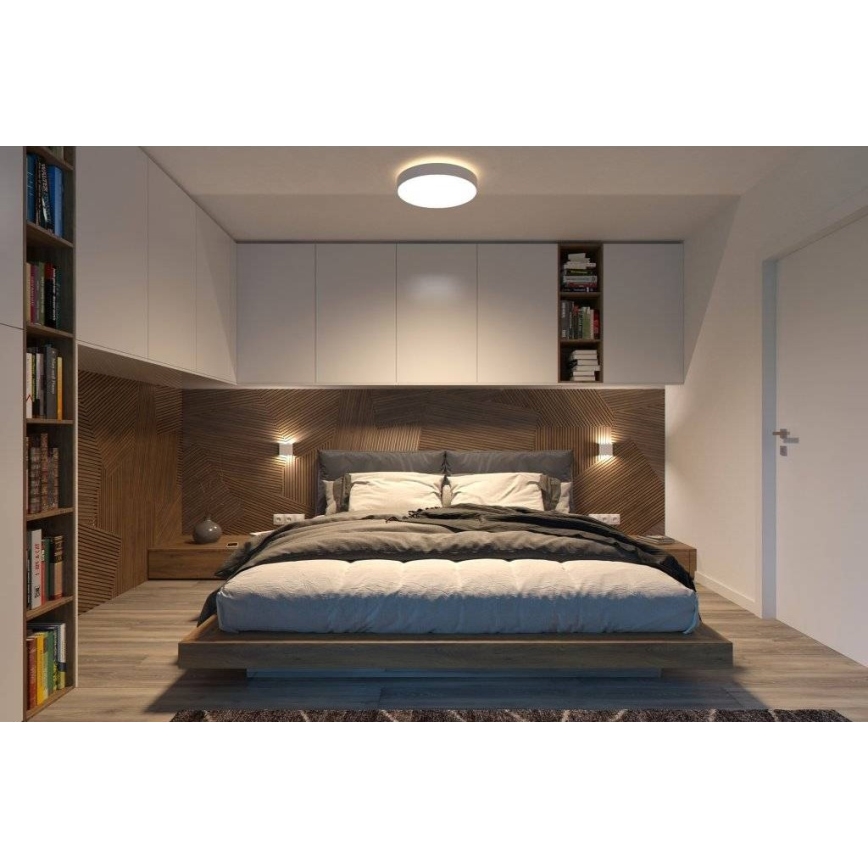 LED2 - Iluminação de parede exterior LED FLAT 2xLED/3W/230V IP65 3000K/4000K/5700K branco