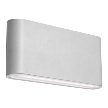 LED2 - Iluminação de parede exterior LED FLAT 2xLED/5W/230V IP65