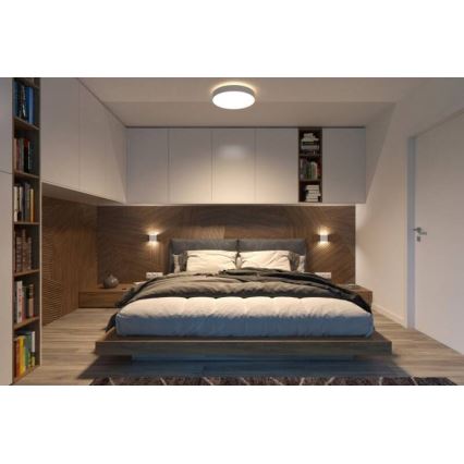 LED2 - Iluminação de parede exterior LED FLAT 2xLED/5W/230V IP65