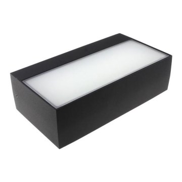 LED2 - Iluminação de parede exterior LED KVADER LED/9W/230V IP54