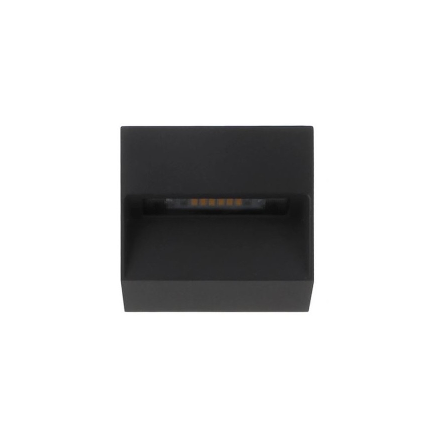 LED2 - Iluminação de parede exterior LED STEP ON LED/3W/230V antracite IP54