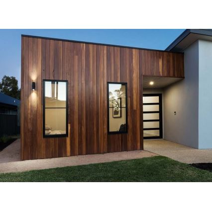 LED2 - Iluminação de parede exterior MIDO 1xGU10/50W/230V antracite IP54