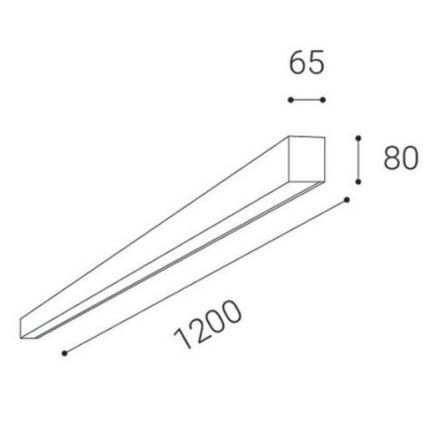 LED2 - Iluminação de teto embutida LED LINO LED/30W/230V 3000/3500/4000 branca