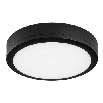 LED2 - Iluminação de teto exterior LED com sensor KERY LED/18W/230V IP65 preta