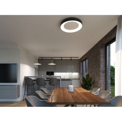 LED2 - Iluminação de teto LED BELLA LED/40W/230V 3000/4000K preta