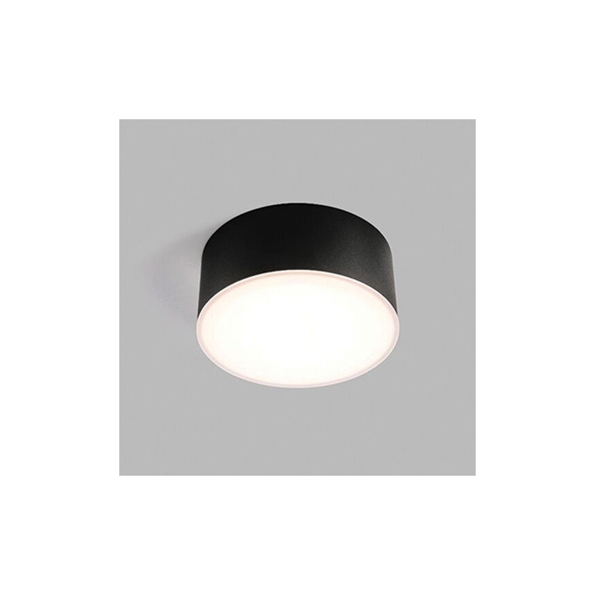 LED2 - Iluminação de teto LED BUTTON LED/12W/230V CRI 90 preta