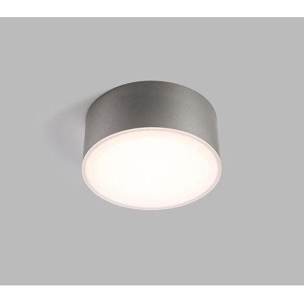 LED2 - Iluminação de teto LED BUTTON LED/17W/230V prateada