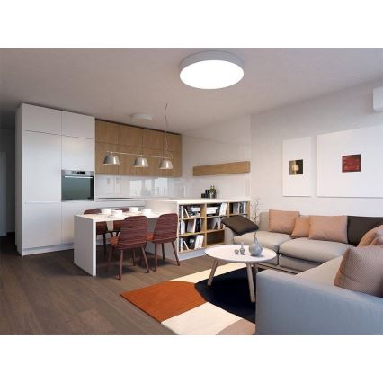 LED2 - Iluminação de teto LED com regulação MONO LED/153W/230V 3000K/4000K branco