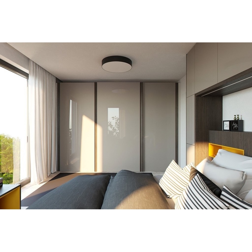 LED2 - Iluminação de teto LED com regulação MONO LED/60W/230V 3000K/4000K preto