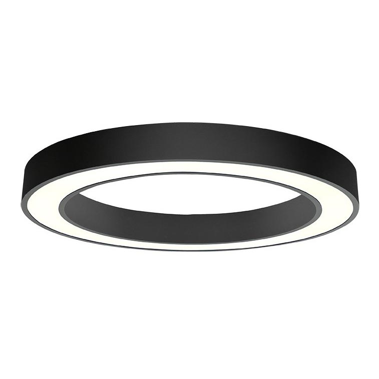 LED2 - Iluminação de teto LED com regulação SATURN LED/50W/230V 3000K/4000K preto