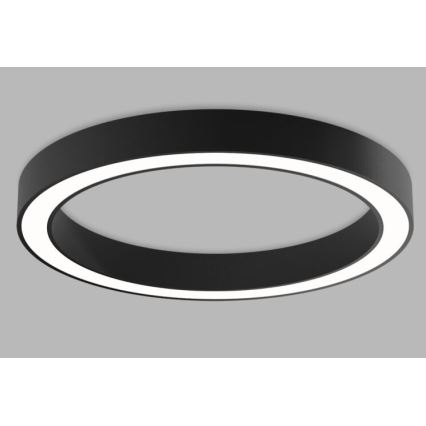 LED2 - Iluminação de teto LED com regulação SATURN LED/60W/230V 3000K/4000K preto