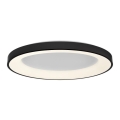 LED2 - Luminária de teto LED dimmerizável BELLA LED/80W/230V 3000K/4000K preta