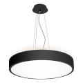LED2 - Lustre LED suspenso em cabo ROTO LED/48W/230V 2700K/3300K/4000K IP40 preto diâmetro 40 cm
