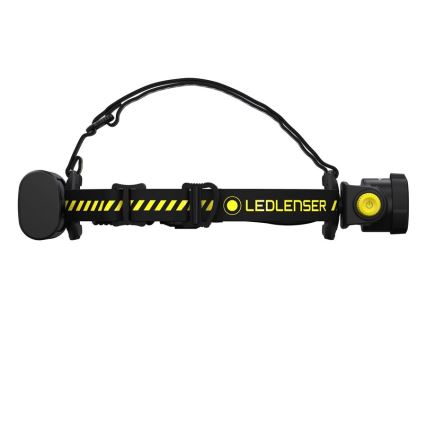 Ledlenser H15R WORK - Lanterna frontal recarregável LED com brilho regulável LED/4800 mAh IP67 2500 lm 70 h preta