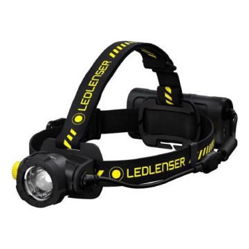 Ledlenser H15R WORK - Lanterna frontal recarregável LED com brilho regulável LED/4800 mAh IP67 2500 lm 70 h preta