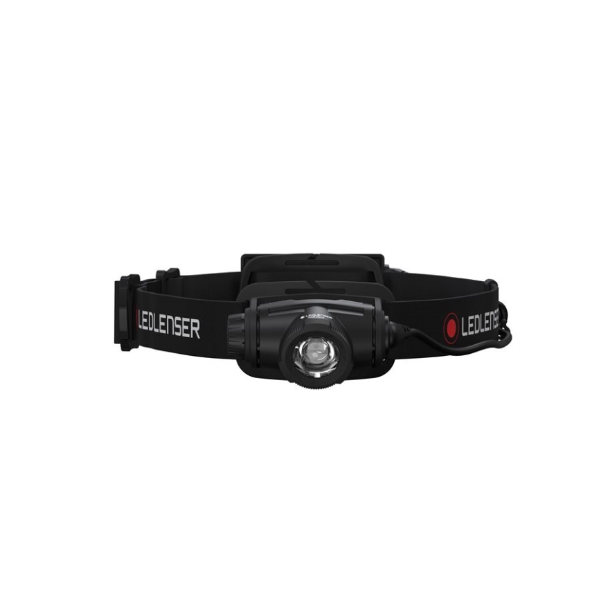Ledlenser H5R CORE - Lanterna frontal LED recarregável e regulável LED/1800 mAh IP67 500 lm 50 h preta