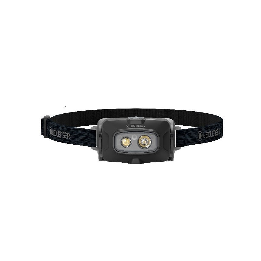 Ledlenser HF4R Core - LED Lanterna frontal recarregável com intensidade regulável LED/1000 mAh IP68 500 lm 35 h preta